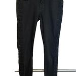 Indigo Rein  Black Skinny‎ Jeans with Criss Cross Sides Juniors Size 7 EUC Photo 0