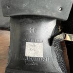 LK Bennett L.K. Bennett Carole Black Stretch Leather Knee Boots - Size 5.5 / 36 Photo 10