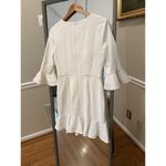 Black Halo Brooklyn Sheath Mini Dress White Size 8 Photo 4