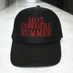Hot Cowgirl Summer Trucker Hat Photo 0