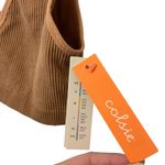 NEW Tan Orange Sports Bra Fitness Athleisure Colsie Women’s Size Medium Design! Photo 2