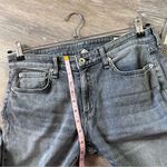 Rag and Bone Rag‎ & bone Dre lowrise slim boyfriend jeans in a washed out black/gray size 27 Photo 4
