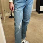 Primark Denim Co. Distressed Mom Jeans Baggy Boyfriend Tapered Leg Size 0 Photo 0