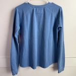 NWT 100% Blue THORUNN Fleece Pullover Crewneck Sweatshirt Photo 3