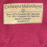 Catherine Malandrino Cranberry Training Pullover Outerwear Top Small Photo 5