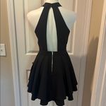 Lulus  Black Halter Mini Dress, Size M Photo 4