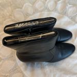 Roma Bass  Black Leather 3” Heels Ankle Boots Booties Women’s Size 9 Professional Photo 2