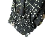 Anthropologie Farm Rio Canvas Jumpsuit Coveralls Zip Up Tropical Green XS NWT Photo 2