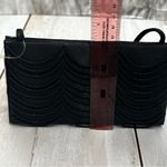 Victoria's Secret Black Beaded Clutch Romantic Goth Evening Party Sexy Classic Photo 8