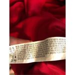 Forever 21 ribbed long sleeve red faux turtleneck with embroidered “over it” Photo 8