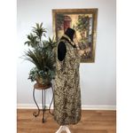 Le Suit  Women’s Sleeveless Sheath Dress Size 12 Lined Mob Wife Animal Print Photo 1