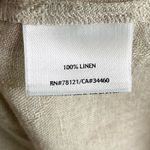 Eileen Fisher Linen Jacquard Cream Relaxed Jacket Sz Large lagenlook Photo 4