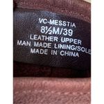 Vince Camuto  Womens VCMESSTIA Leather Lug Sole Ankle Boots In Brown Photo 8