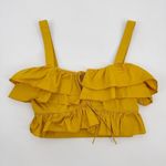 Jason Wu  Sweetheart Ruffled Crop Top‎ Sz 0 Photo 4