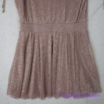 White House | Black Market New! Cap Sleeve Shimmer Kimono Mini Dress, size L Photo 13