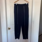 Spanx  AirEssentials Pique Full Zip Track Pants Blue Size L Photo 1
