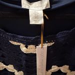 House of Harlow 1960 Navy and Cream Lace Mini Dress Blue Size L Photo 2