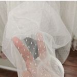 Free People  White Embroidered Lace Joyride Blouse Top S Photo 5