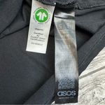 ASOS Womens Casual Basic Black Tee T Shirt 8 Pullover Lightweight Organic Cotton Photo 6