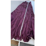 Show Me Your Mumu Dress Womens Small Burgundy Maxi Strappy Open Back Bridesmaid Photo 9