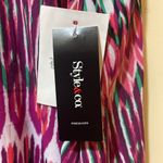 Style & Co Womens New  Sleeveless Button-Front Worldly Ikat Tank Photo 1