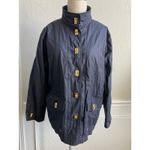 Ralph Lauren  Lauren Dry Goods Navy Coated Canvas Jacket Photo 1
