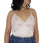 Vanity Fair 1970s Vintage White Lace Camisole Top Boudoir Coquette Size 36/42 Photo 0