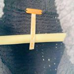 Free People Cowl Neckline Be Yours Pullover Chunky Knit Sweater Black Sz Medium Photo 6