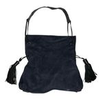 All Saints Freedom Hobo Slouchy Blue Handbag Photo 0