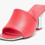 DKNY NEW  Kelley Square Toe Heeled Sandal Mule Flat 6 $129 Photo 0