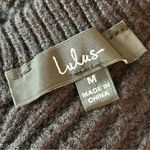 Lulus Women's chunky black Sweater dress or tunic size Medium Photo 7