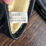 Vintage Leather Mittens‎ Black Photo 2