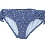 DKNY Jessica Simpson Womens Swimwear‎ Bikini Bottom Size 10 Blue With White Dots Photo 0