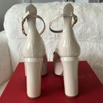 Valentino Garavani  Cream Platform Heels Photo 3