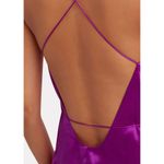 Michelle Mason Mason by Strappy Silk Wrap Dress in Orchid Photo 14
