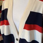 Free People  League of Her Own Striped Cardigan in Americana Combo sz S EUC $198R Photo 7