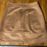 Voy Brown Button Front Mini Skirt Size S NWT Photo 3
