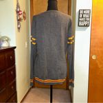Harry Potter gray and yellow Griffindor cardigan size XL Hogwarts Photo 2