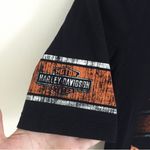 Harley Davidson HARLEY-DAVIDSON Black Orange V Neck Graphic Tee Elk River, MN Photo 3