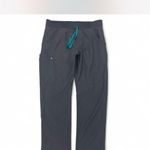 FIGS  Gray Joggers with Teal Drawstring Photo 6