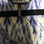 Daisy Fuentes  / S / Blue and White Maxi Dress Photo 3