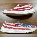 Hey Dude Women’s Size 9 Wendy Star Spangled Shoes Photo 1