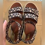 MIA  7.5 Jaguar Print Dany Espadrille Women's Flatform Sandals NWOB Photo 5