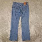 Levi's 518 Vintage Super Low Stretch Bootcut Blue Jeans size 7 USA Made 2001 Photo 4