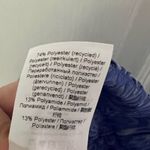 Ganni Asymmetrical Textured Mini Skirt Purple Blue Iris size 40 US 8-10 Photo 9