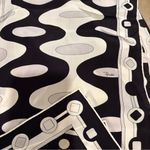 Emilio Pucci  Monochrome Geometric Scarf Photo 1