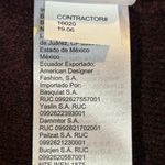 Calvin Klein Jeans Turtleneck Acrylic Blend Sweater Burgundy Size XL Photo 14