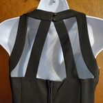 Crystal Doll NWOT black mesh back bodycon dress Photo 5