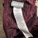 Aerie Plum Purple Desert Lace Racerback Bralette Size Small 2862 Photo 5
