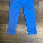 Gymshark  Energy Seamless Cropped Leggings High Rise Royal Blue Size Medium Photo 5